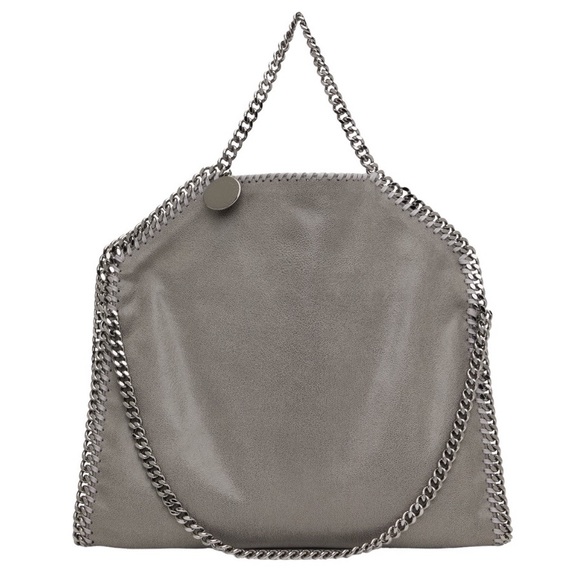 Stella McCartney Handbags - Stella McCartney Grey Three-Chain Falabella Tote
